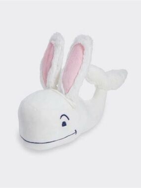 Vineyard Vines Plush Bunny-Ear White Whale Soft Toy - Kids/adults